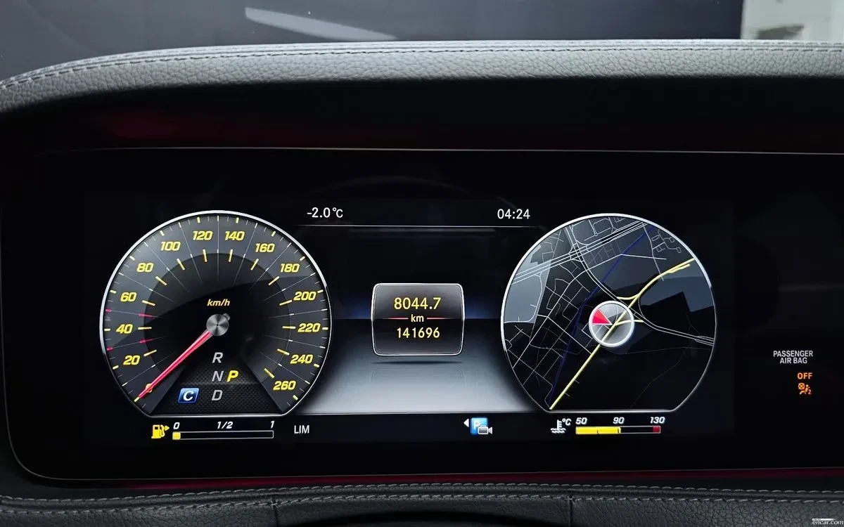 Mercedes-Benz S 450 L * BURMSTER * HUD * ОБДУХВАНЕ * , снимка 9 - Автомобили и джипове - 55304052