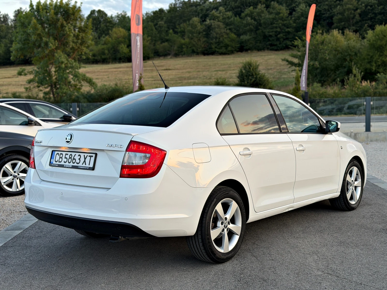 Skoda Rapid Автоматик DSG 1.4 122кс Подгрев, снимка 4 - Автомобили и джипове - 55671302