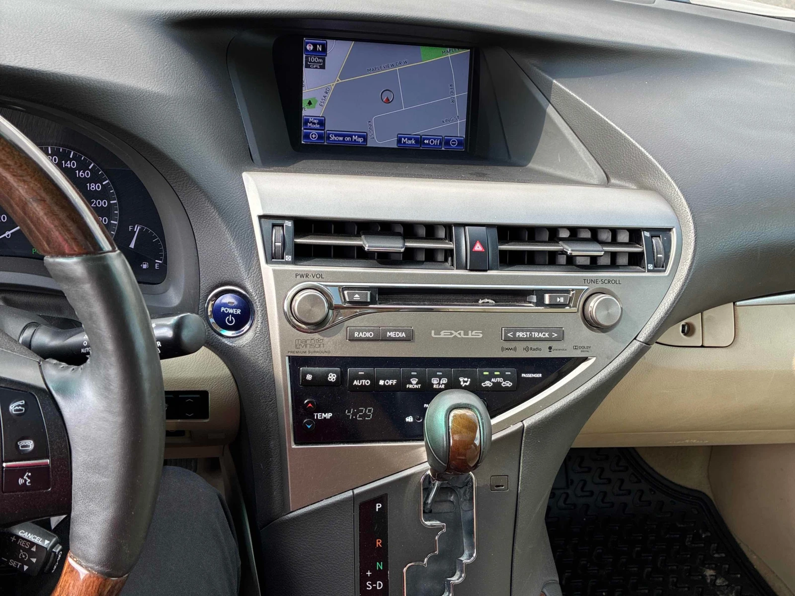 Lexus RX 450h HEAD UP * ОБДУХВАНЕ * MARK LEVINSON * CARFAX * , снимка 7 - Автомобили и джипове - 54633328