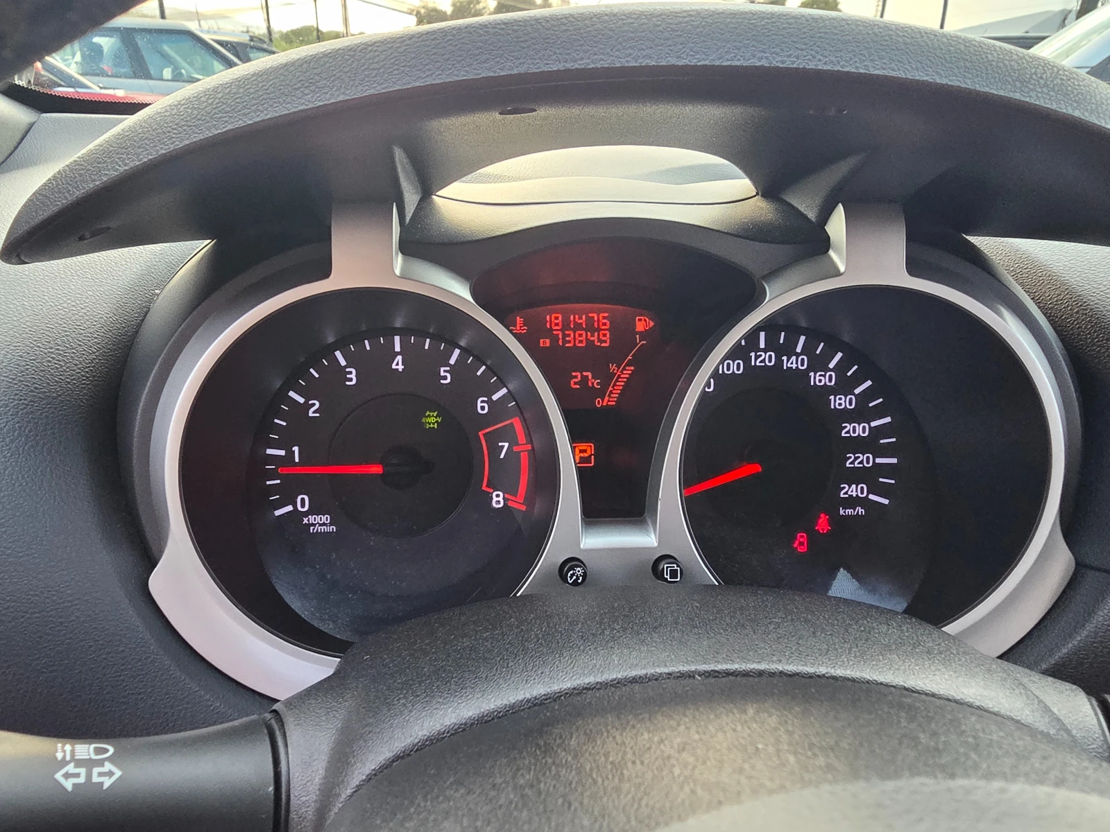 Nissan Juke 1.6 TURBO-190к.с 4х4-АВТОМАТИК-ШВЕЙЦАРИЯ, снимка 9 - Автомобили и джипове - 55891937