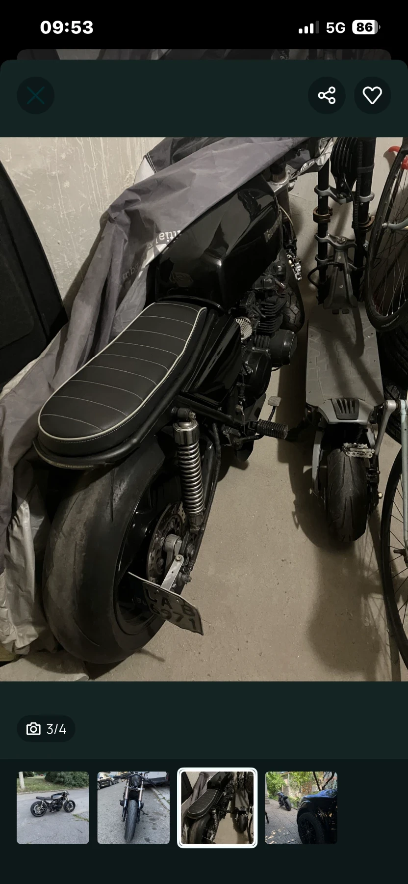 Kawasaki Gpz 550, снимка 3 - Мотоциклети и мототехника - 53810838