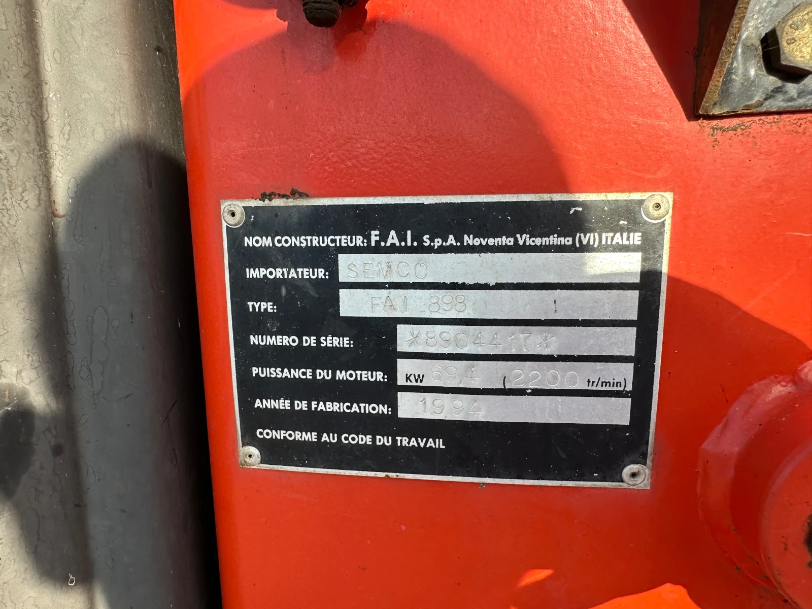 Багер Komatsu Fai 898 Наличен - изображение 4