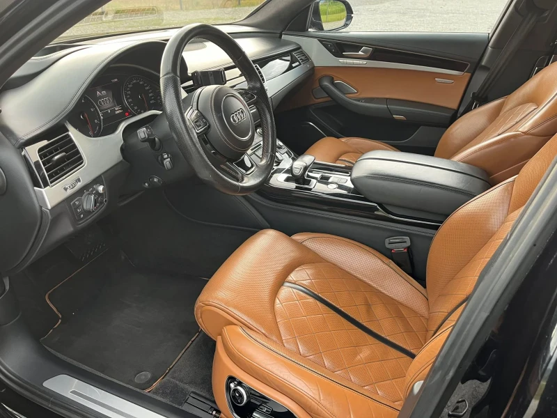 Audi A8 4.2 TDI LONG EXCLUSIVE FULL 3XTV DESIGN SELECTION, снимка 7 - Автомобили и джипове - 50197201
