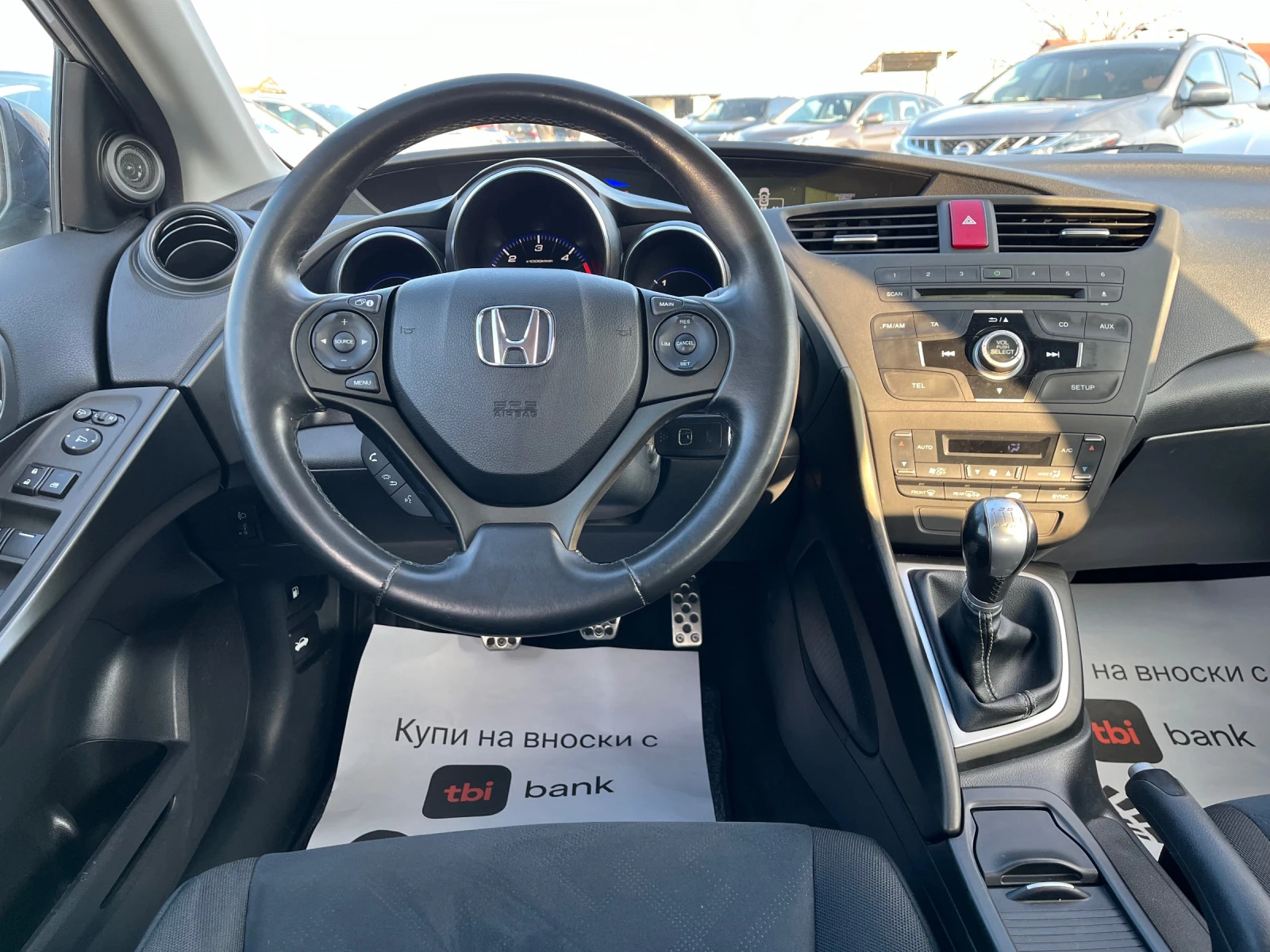 Honda Civic 1.6 DTEC Sport Реални км!!! - изображение 10