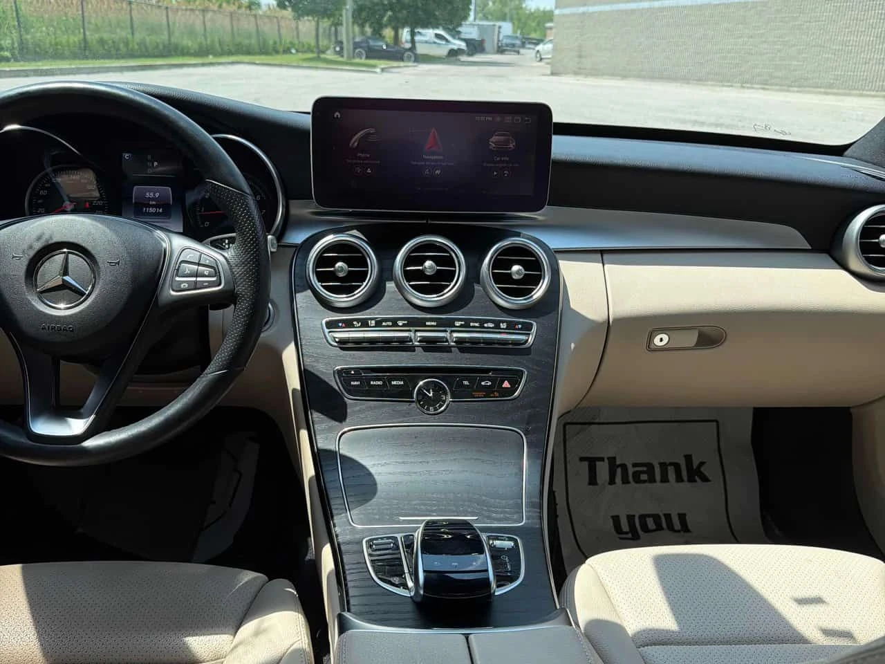 Mercedes-Benz C 300 4MATIC/ПАНОРАМА/ПОДГРЕВИ, снимка 9 - Автомобили и джипове - 54804425
