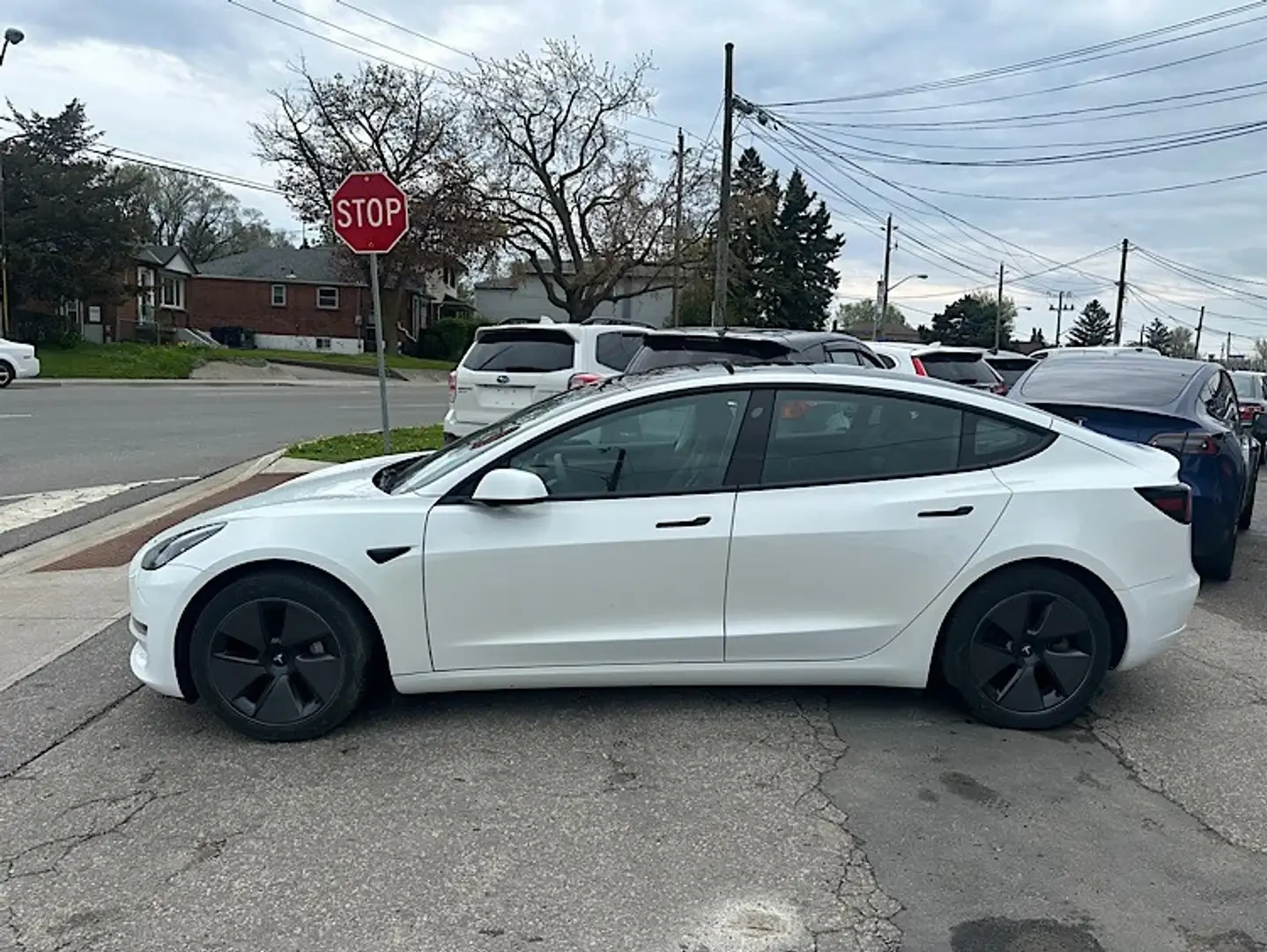 Tesla Model 3 !!УНИКАТ!! #ПЪЛНО ОБОРУДВАНЕ# !ПАНОРАМА/360, снимка 4 - Автомобили и джипове - 55160285