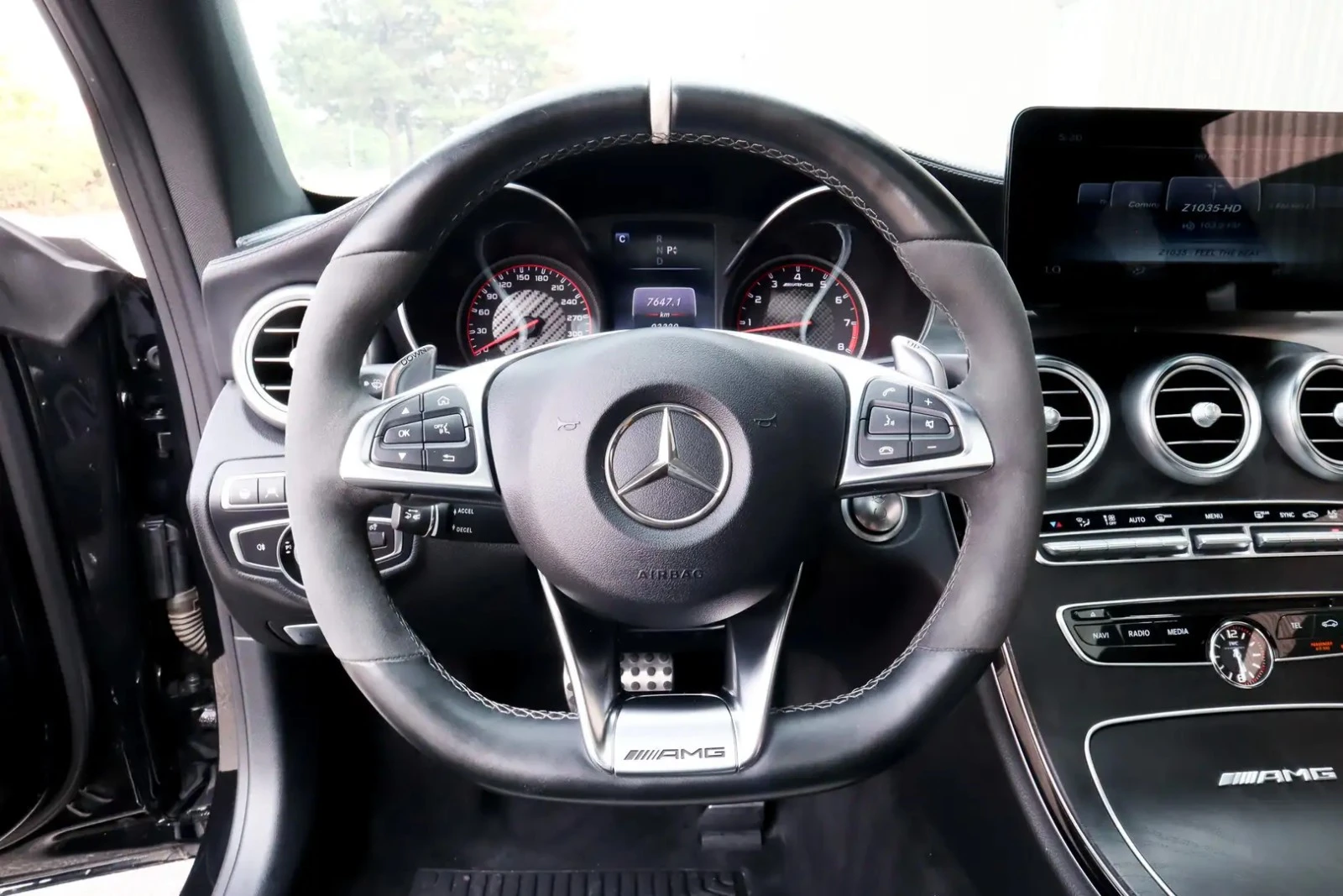 Mercedes-Benz C 63 AMG S COUPE ЦЕНА ДО БЪЛГАРИЯ АВТОКРЕДИТ, снимка 9 - Автомобили и джипове - 55565972