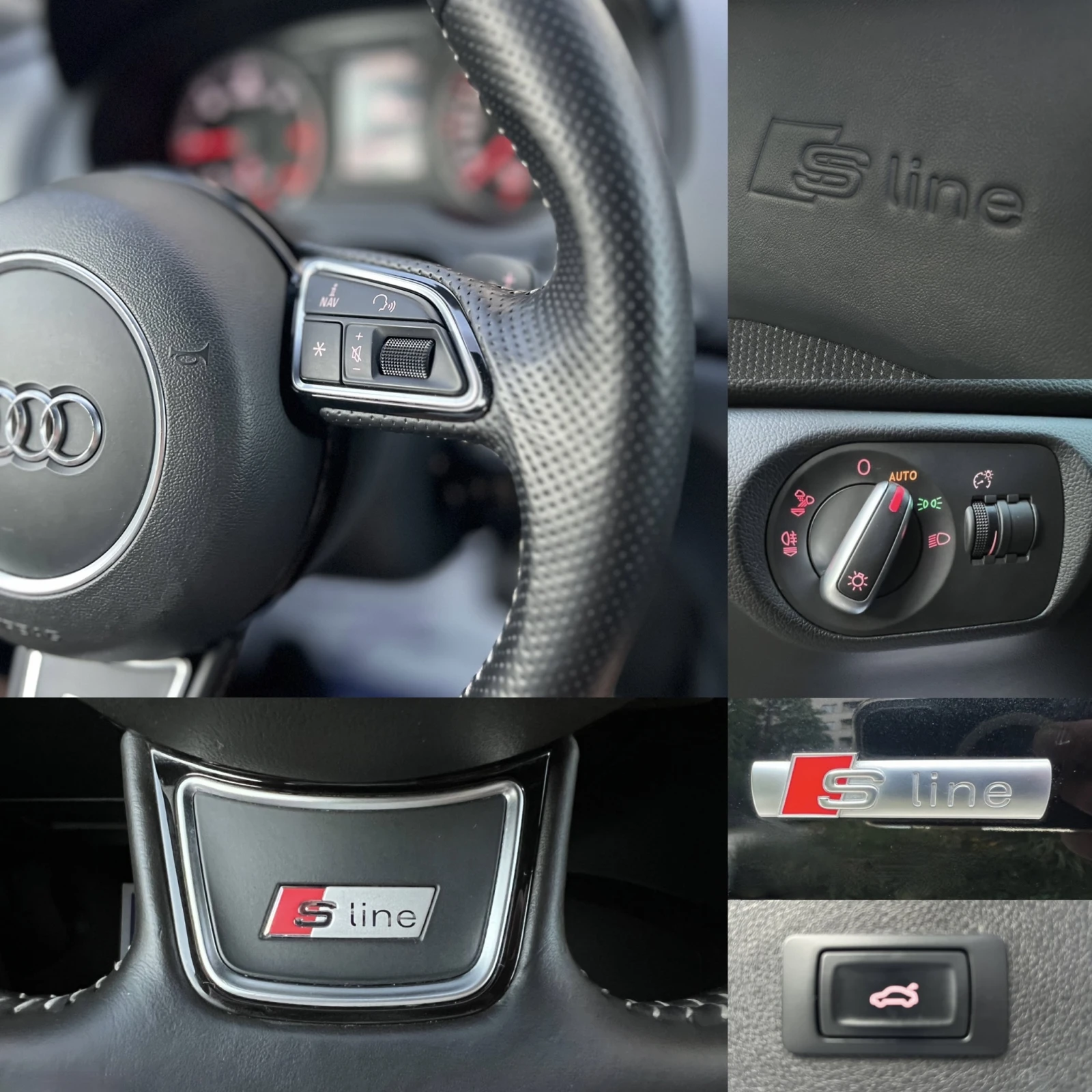 Audi Q3 2.0 TDI 150к.с. S-LINE SHADOW QUATTRO, снимка 15 - Автомобили и джипове - 55094130