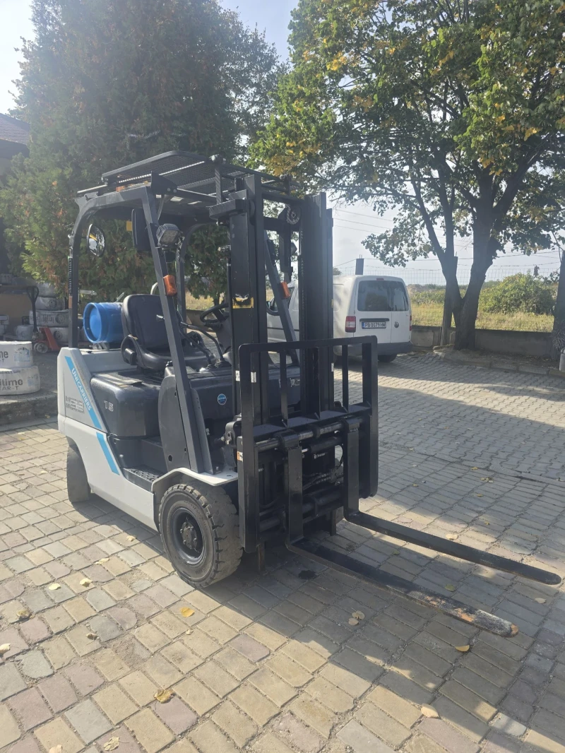 Мотокар Nissan Бензин-газ, изравнител.