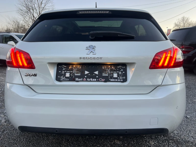 Peugeot 308 1.6HDI-GT-LINE-ЕВРО 5В-ПАНОРАМА-НАВИГАЦИЯ, снимка 5 - Автомобили и джипове - 48603457