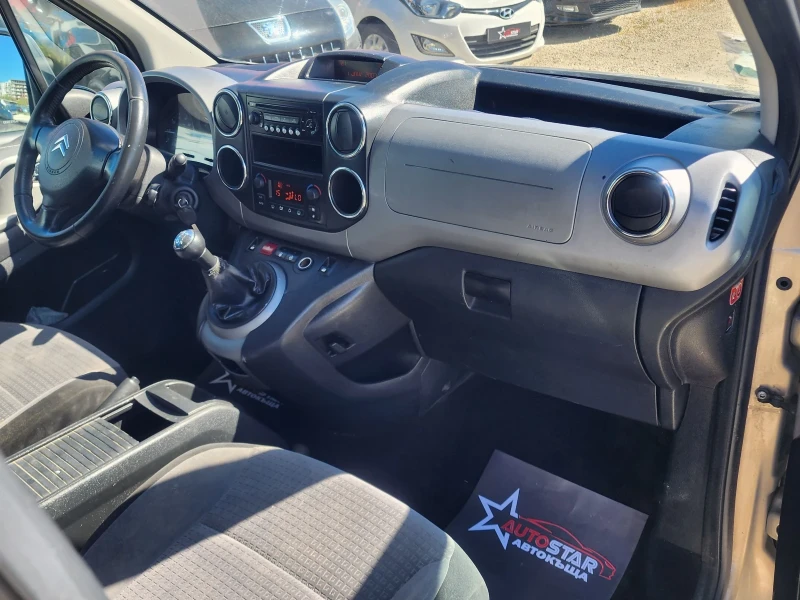 Citroen Berlingo 1.6HDI 6+ 1, снимка 7 - Автомобили и джипове - 50107715