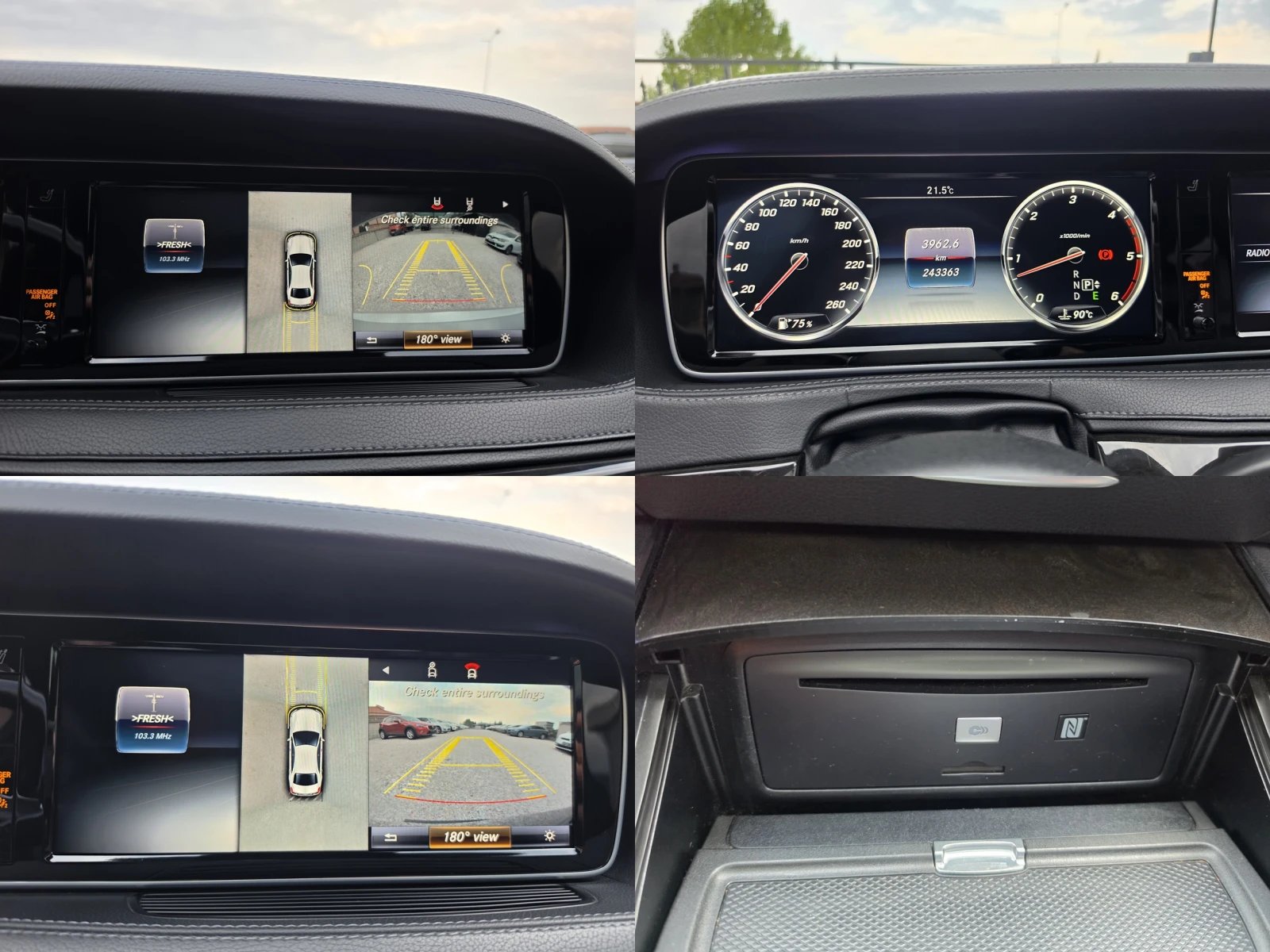 Mercedes-Benz S 350 CDI 4MATIC /AMG/9G TRONIC/FACE/, снимка 13 - Автомобили и джипове - 56049378