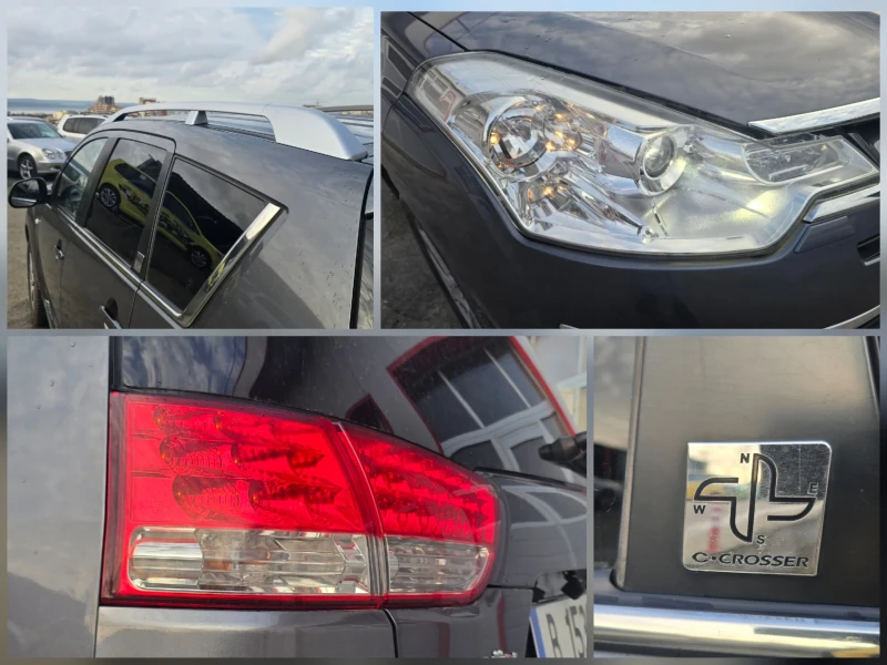 Citroen C-Crosser КОЖА* 4х4* ANDROID* ГАЗ, снимка 7 - Автомобили и джипове - 52688496