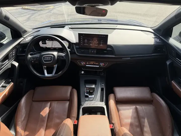 Audi Q5 * S Line * DISTRONIC| SUNPROOF| 360| ОБДУХВАНЕ, снимка 13 - Автомобили и джипове - 54341732