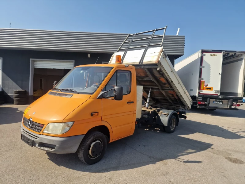 Mercedes-Benz Sprinter 411 2.2CDI 3-СТРАНЕН САМОСВАЛ-10%, снимка 2 - Бусове и автобуси - 51151680