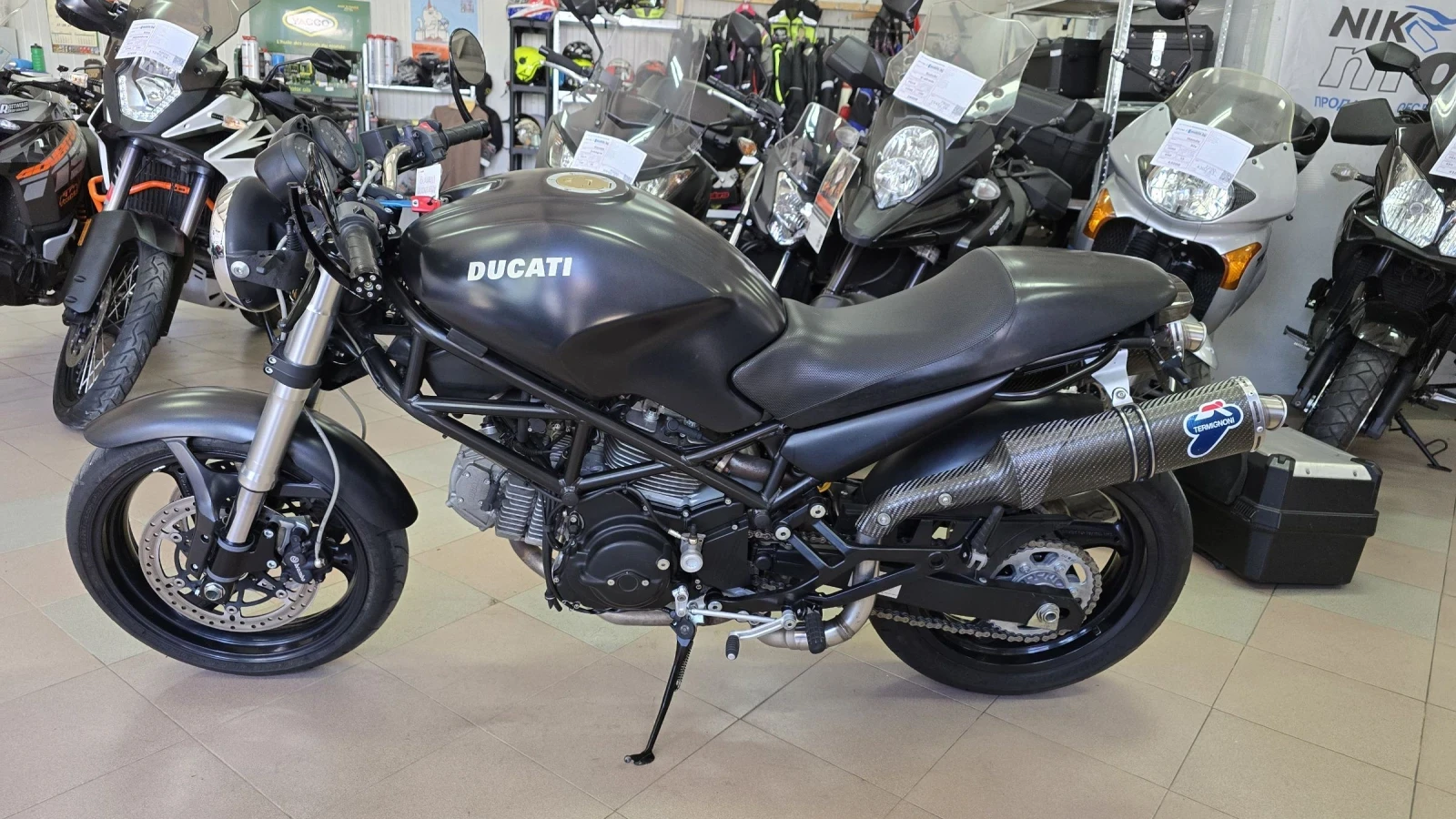 Ducati Monster 695 i Tuning ! Лизинг !, снимка 7 - Мотоциклети и мототехника - 54866111