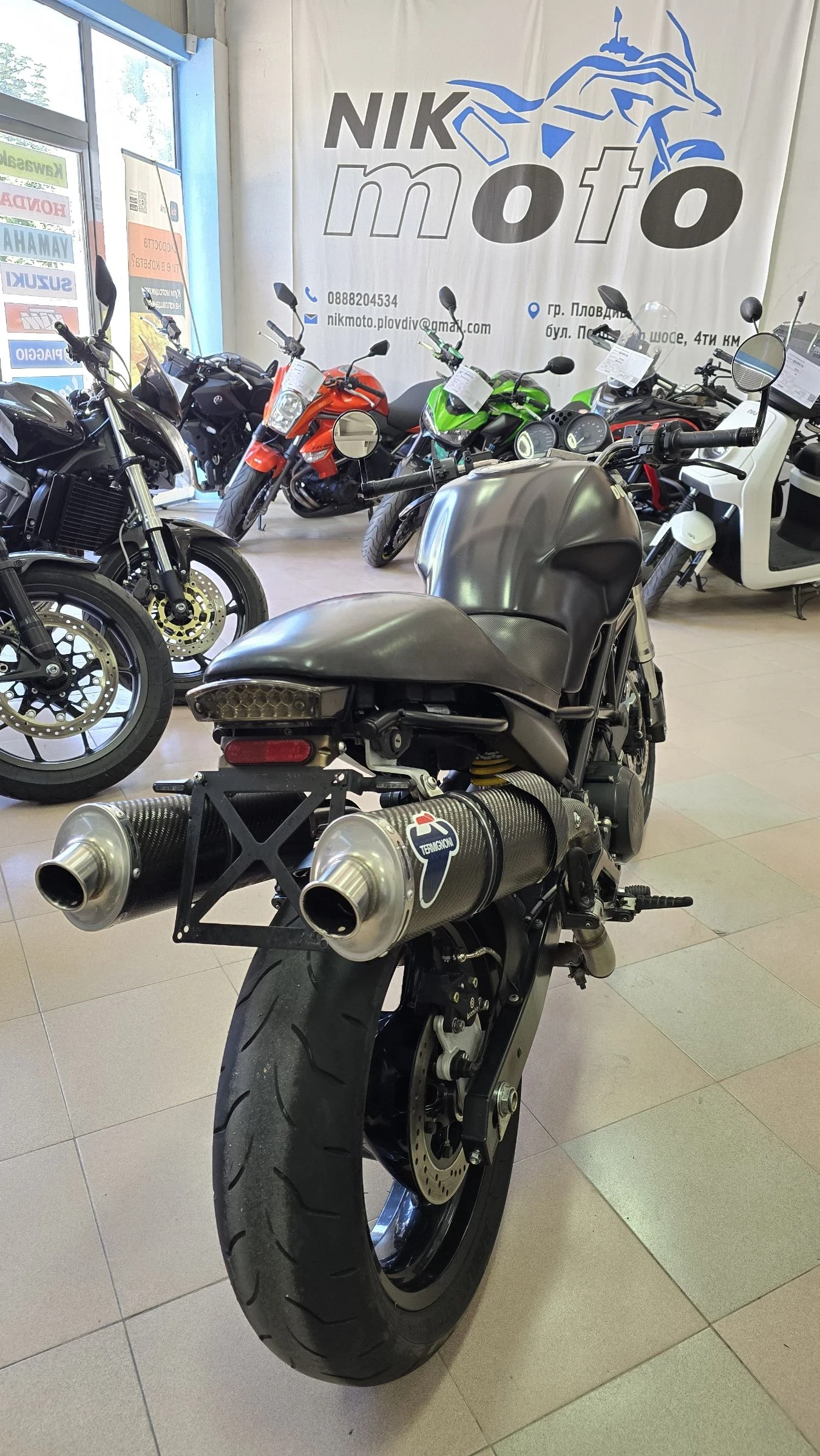 Ducati Monster 695 i Tuning ! Лизинг !, снимка 5 - Мотоциклети и мототехника - 54866111