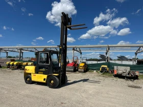 Мотокар Hyster Газ H500XL Наличен, Кабина, снимка 1