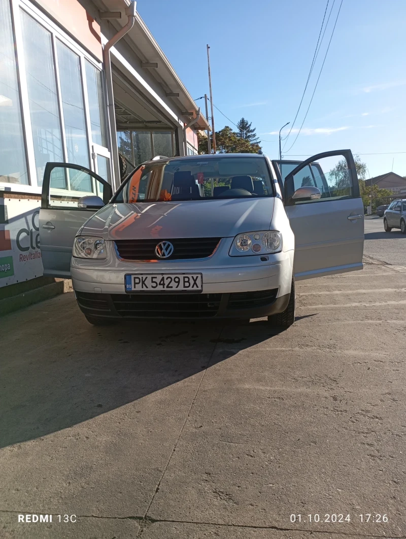 VW Touran 1.9tdi, снимка 1 - Автомобили и джипове - 47465090