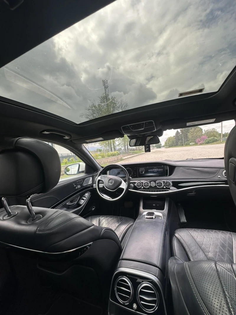 Mercedes-Benz S 500 LONG* FULL* Сервизна История, снимка 15 - Автомобили и джипове - 54486883