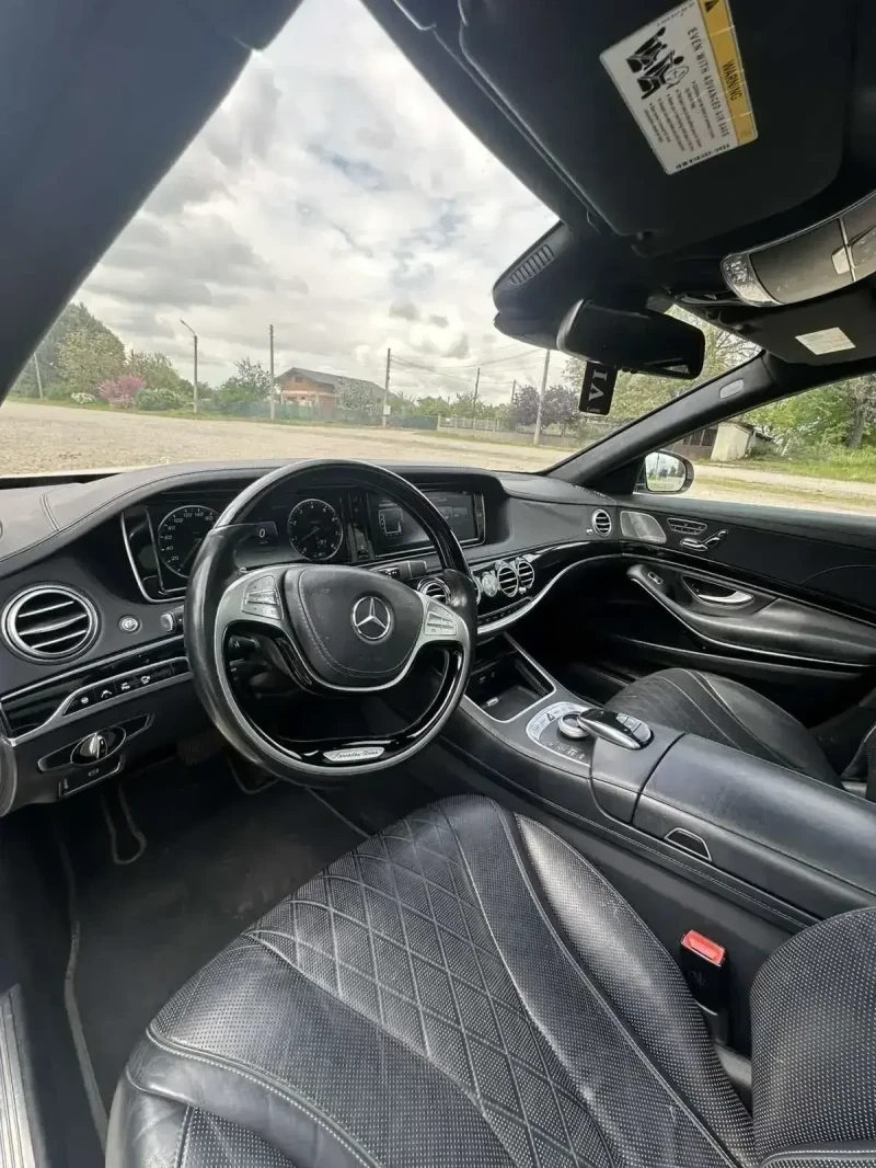 Mercedes-Benz S 500 LONG* FULL* Сервизна История, снимка 9 - Автомобили и джипове - 54486883