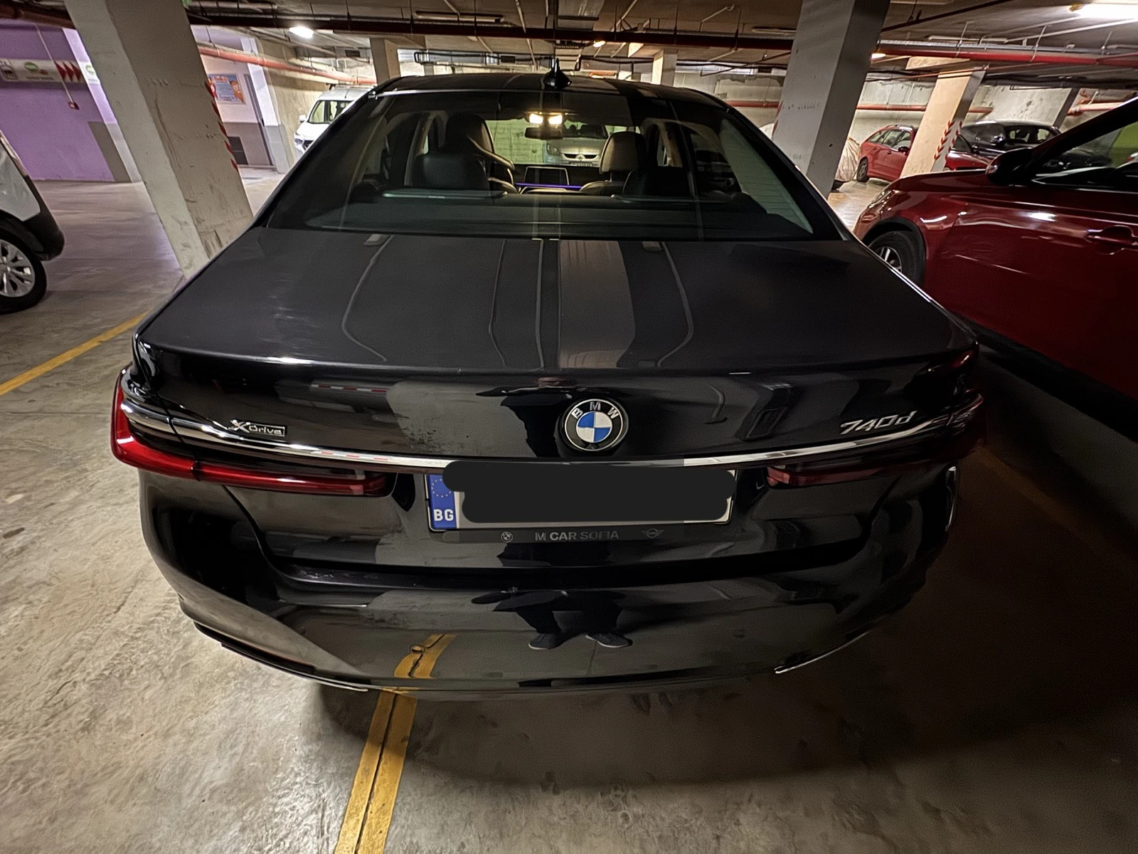 BMW 740 дизелов хибрид, снимка 5 - Автомобили и джипове - 54802205