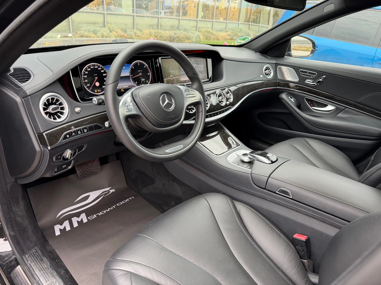 Mercedes-Benz S 350 FACE-LONG-BURMASTER-360-КАМЕРИ-DISTRONIC+ -ПАМЕТ-, снимка 9 - Автомобили и джипове - 56709387