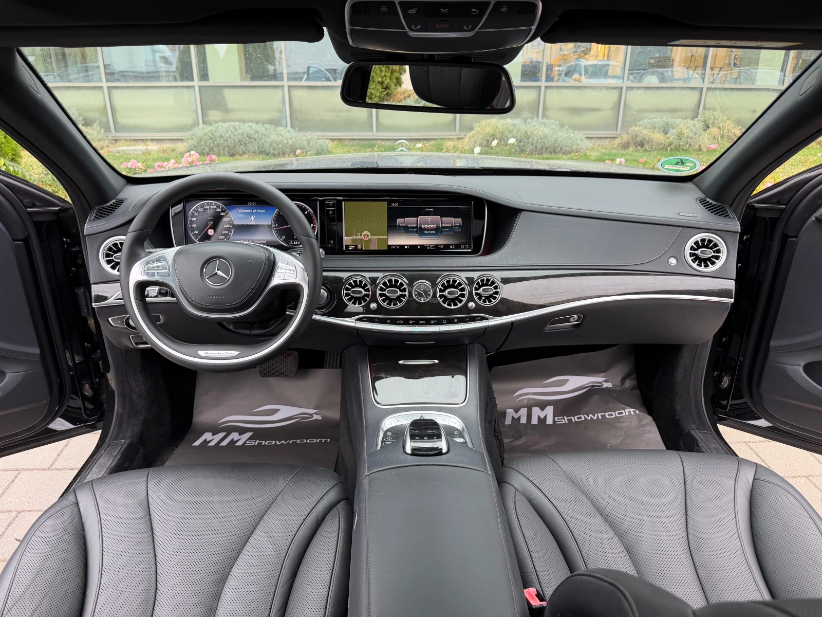 Mercedes-Benz S 350 FACE-LONG-BURMASTER-360-КАМЕРИ-DISTRONIC+ -ПАМЕТ-, снимка 12 - Автомобили и джипове - 56709387