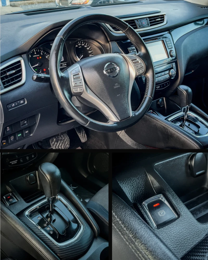 Nissan Qashqai 1.2i - 360 - TEKNA - PANORAMA, снимка 9 - Автомобили и джипове - 51406382