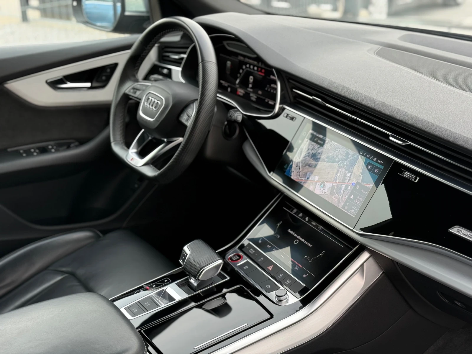 Audi SQ8 2022г* 126.000км* Топ Състояние* Сервизна История* - изображение 9