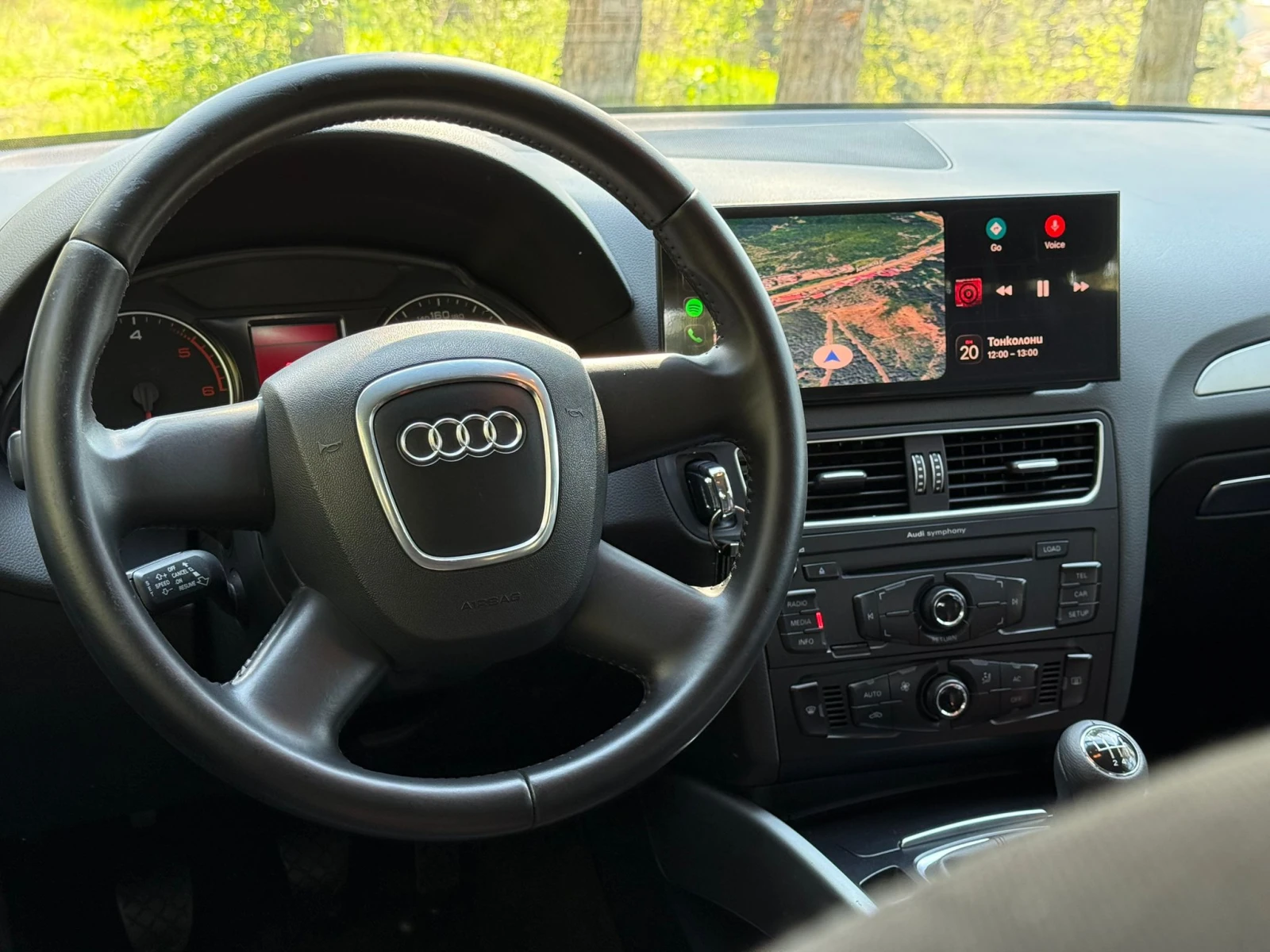 Audi Q5 НАПЪЛНО ОБСЛУЖЕНА 2, 0D НАВИ АНДРОИД CARPLAY, снимка 11 - Автомобили и джипове - 54251590