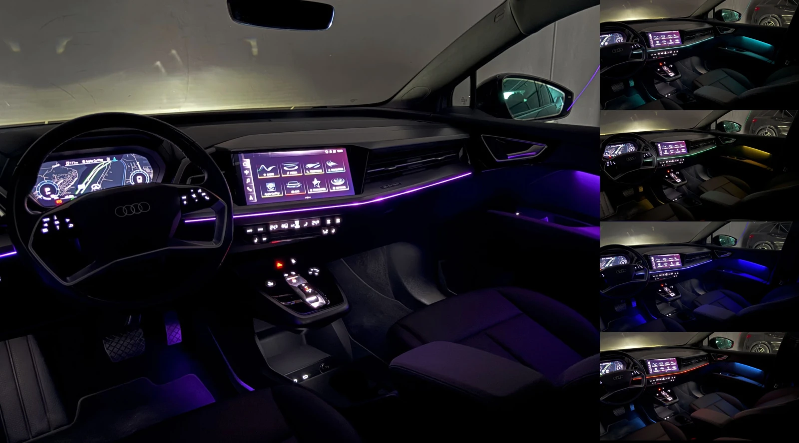 Audi Q4 e-tron/82kWh/Quattro/S-Line/Matrix/, снимка 14 - Автомобили и джипове - 54915694