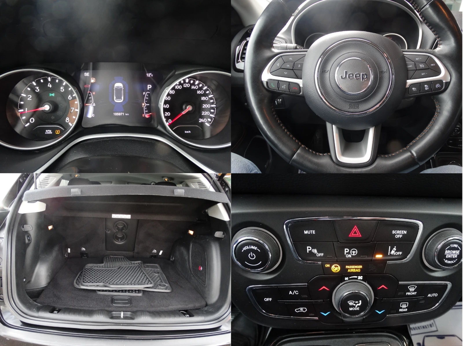 Jeep Compass 1.4i/170ps/4x4-LIMITED, снимка 14 - Автомобили и джипове - 55230142