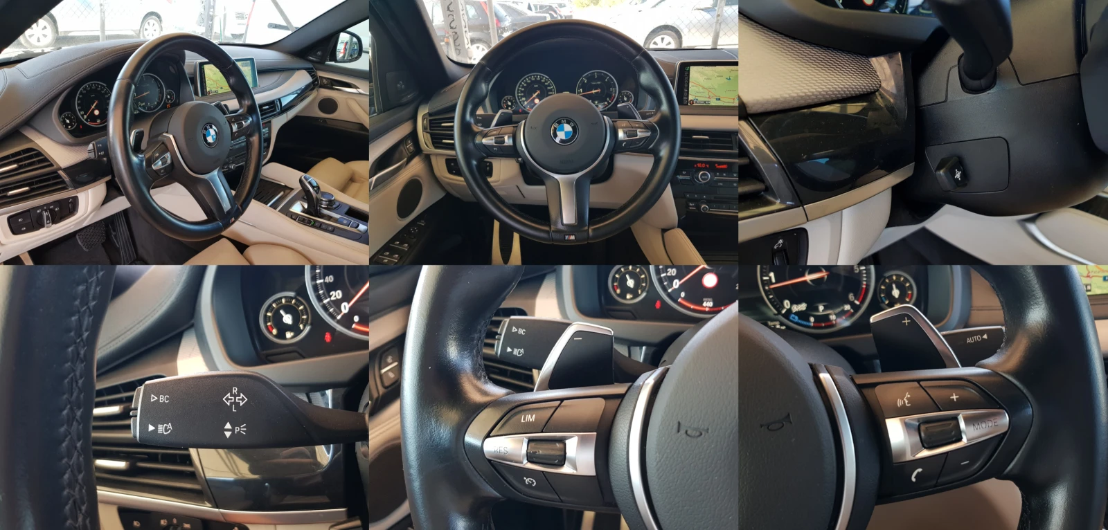 BMW X6 3.0D XDRIVE M-ПАКЕТ ЛИЗИНГ, снимка 13 - Автомобили и джипове - 55701365