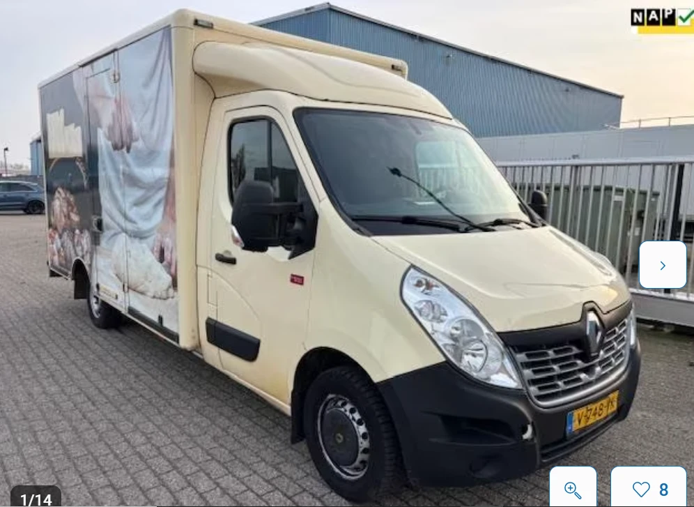 Renault Master бус, снимка 2 - Бусове и автобуси - 54478054