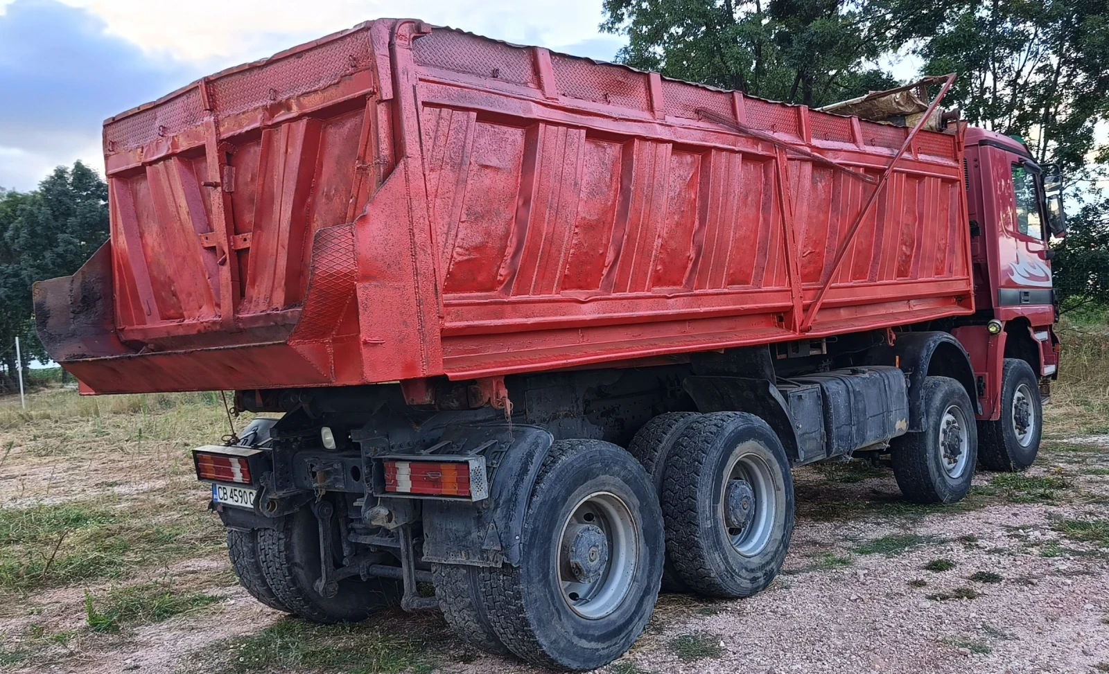 Mercedes-Benz Actros 8Х8 4140, снимка 9 - Камиони - 56274293