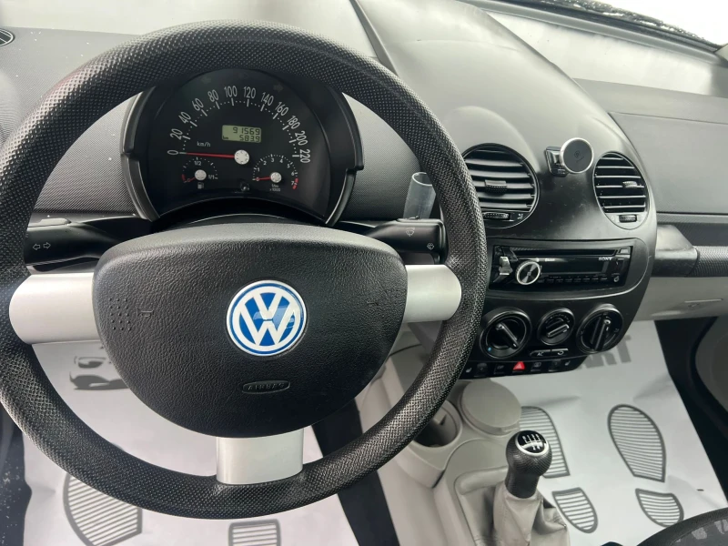 VW Beetle 1.6i/РЕАЛНИ КМ ! ! ! , снимка 9 - Автомобили и джипове - 48648147