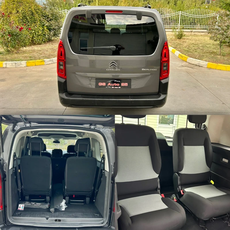 Citroen Berlingo 1.5 BlueHdi XL / 7-местен / Head-up / Navy /, снимка 7 - Автомобили и джипове - 52013639