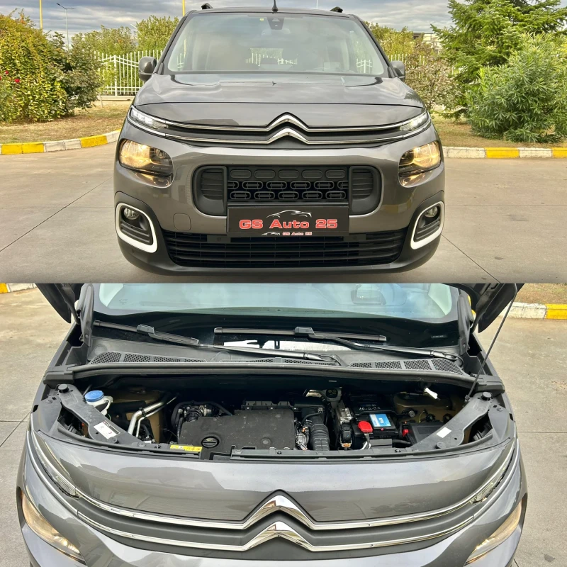 Citroen Berlingo 1.5 BlueHdi XL / 7-местен / Head-up / Navy /, снимка 2 - Автомобили и джипове - 52013639