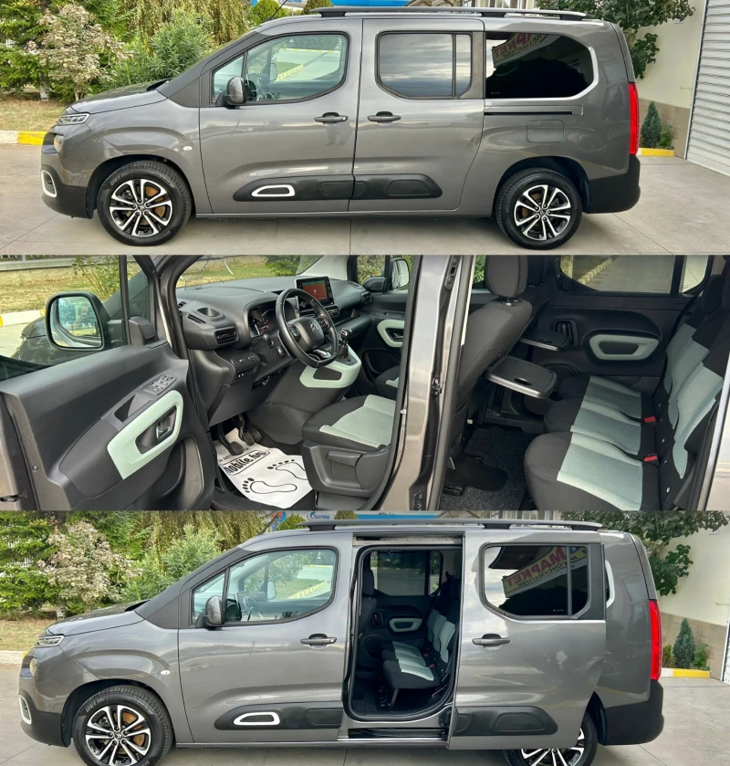 Citroen Berlingo 1.5 BlueHdi XL / 7-местен / Head-up / Navy /, снимка 4 - Автомобили и джипове - 52013639