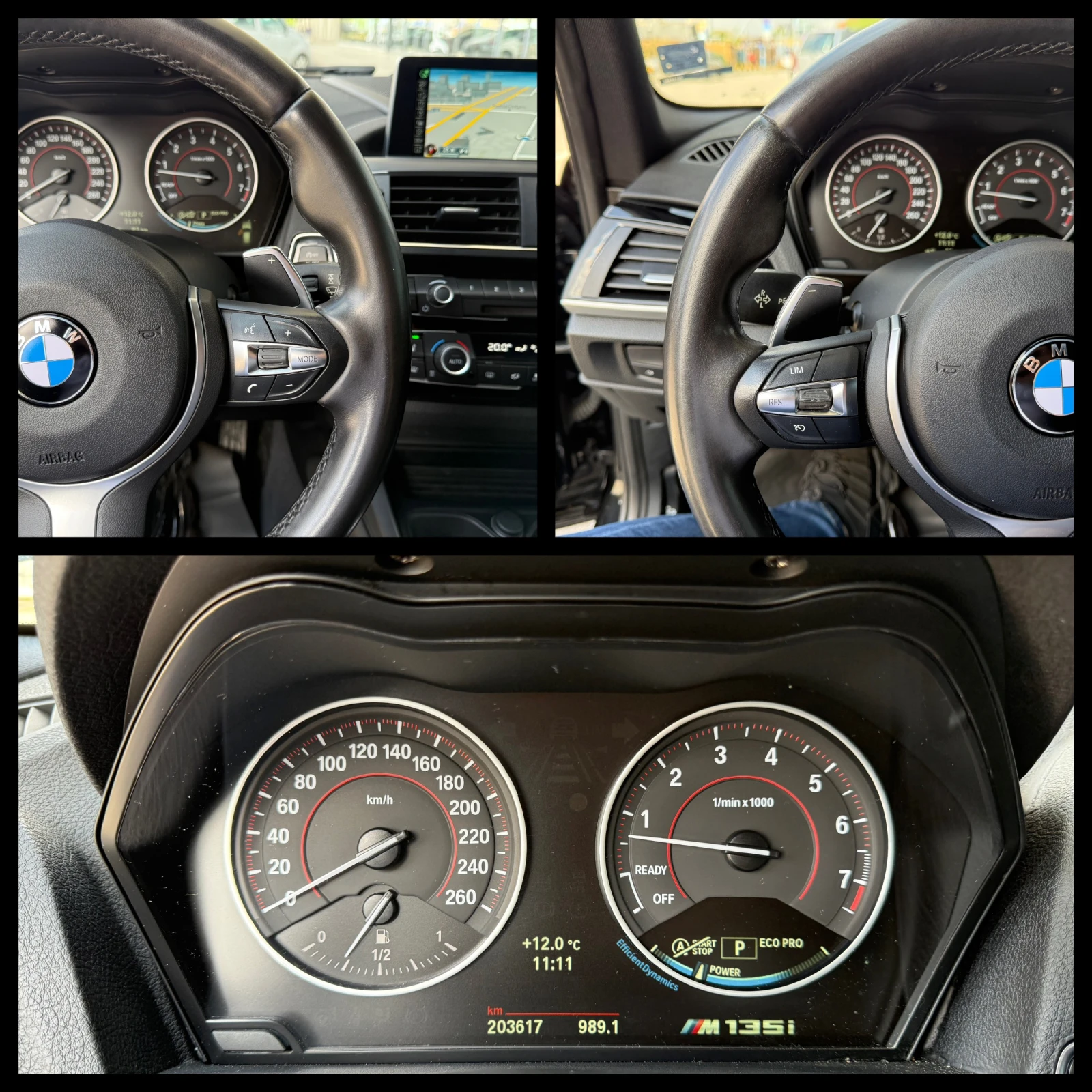 BMW 135 i M Performance 326к.с. Facelift Уникат !!!!, снимка 14 - Автомобили и джипове - 54628185