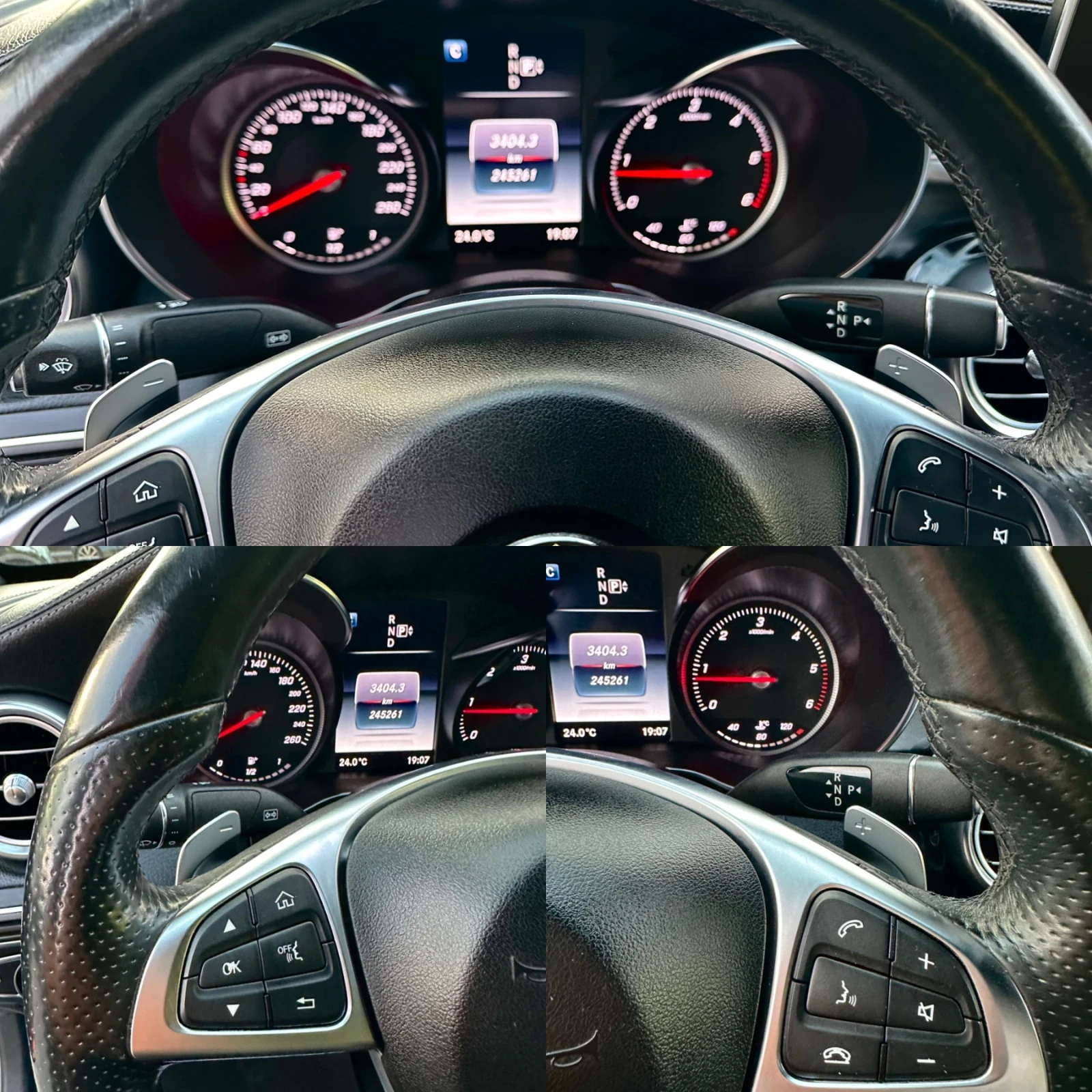 Mercedes-Benz C 220 AMG- LINE C220 170ks ПЪЛНА ИСТОРИЯ , снимка 12 - Автомобили и джипове - 54671352