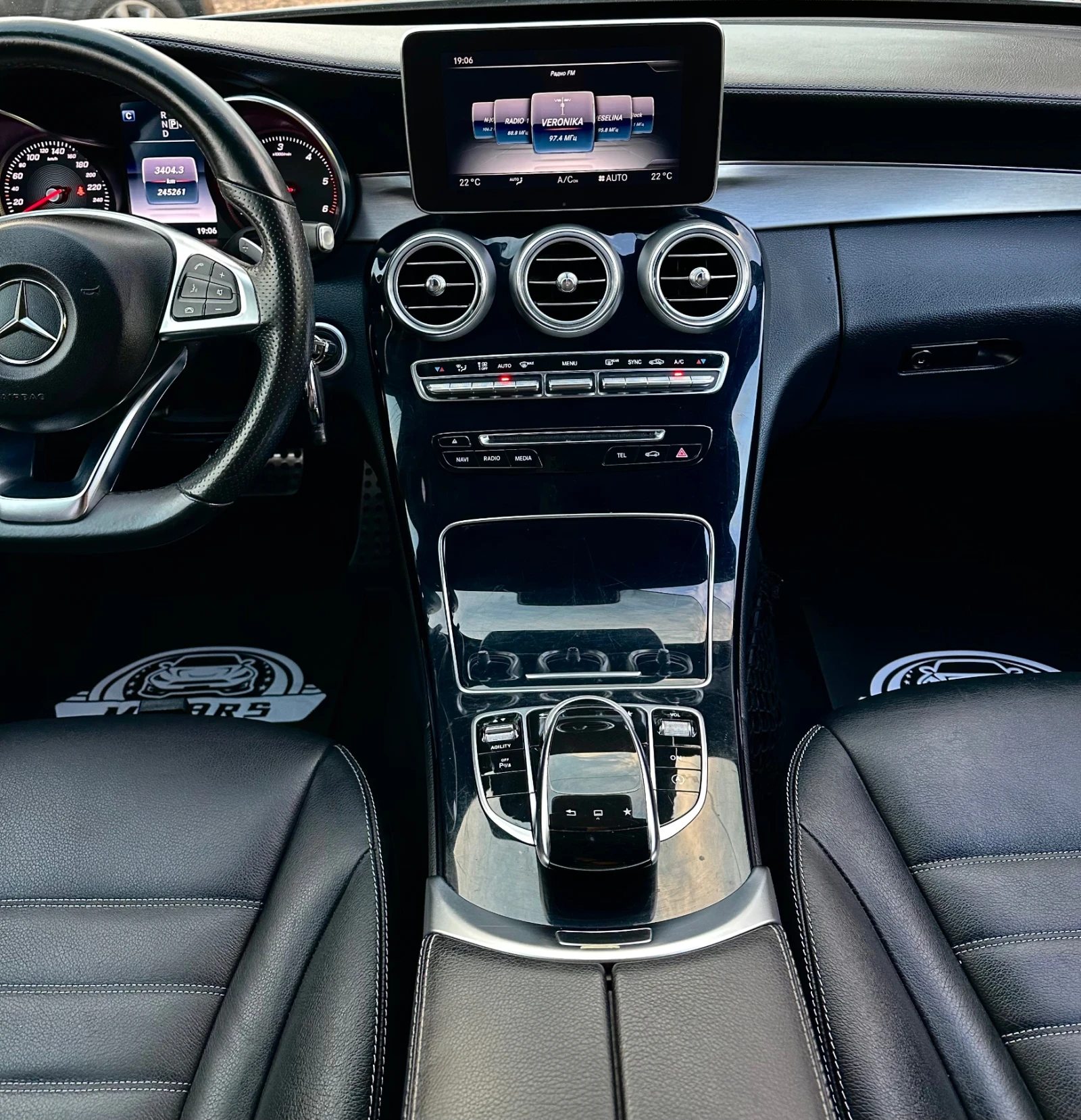 Mercedes-Benz C 220 AMG- LINE C220 170ks ПЪЛНА ИСТОРИЯ , снимка 10 - Автомобили и джипове - 54671352