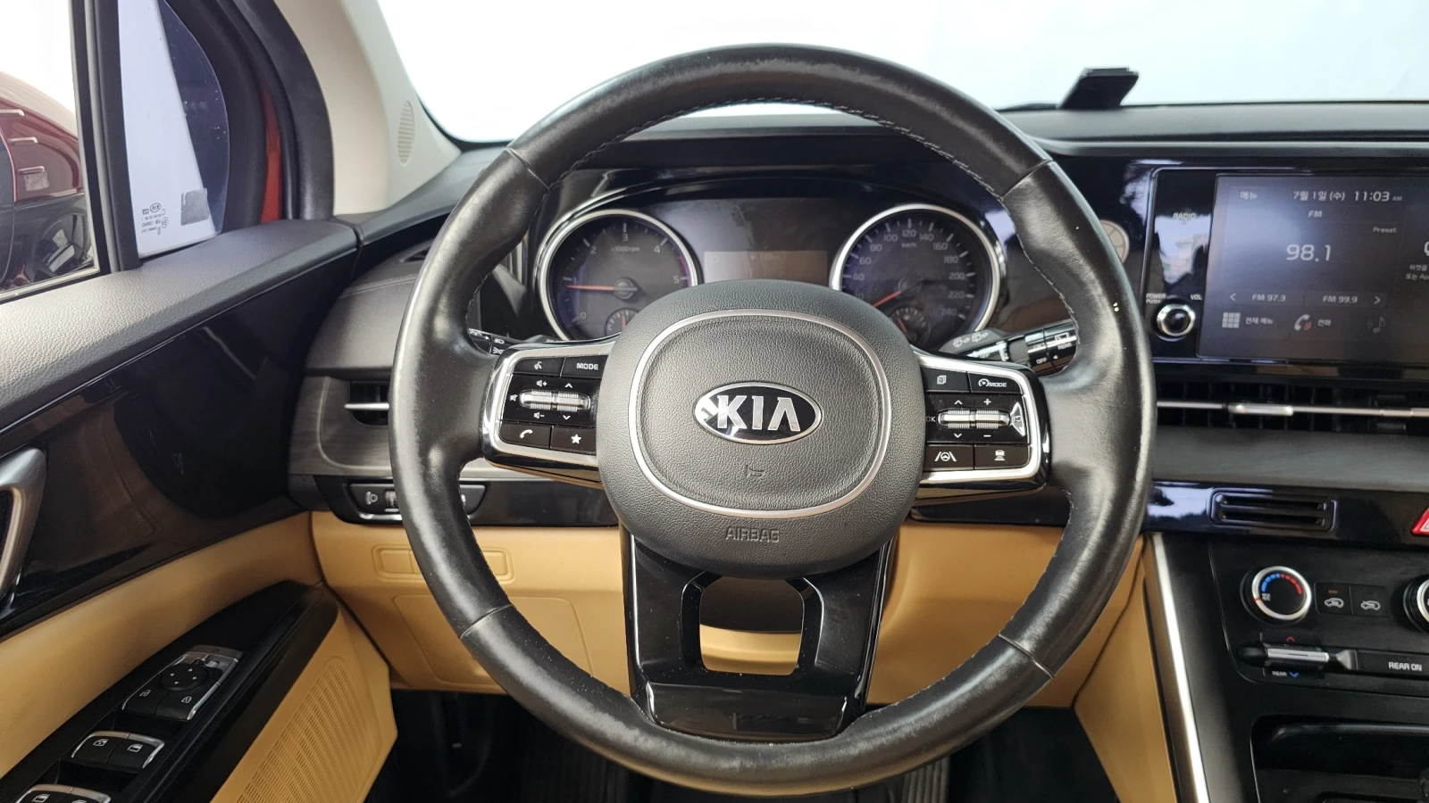 Kia Carnival ПОДГРЕВ ВОЛАН* КРАЙНА ЦЕНА, снимка 13 - Автомобили и джипове - 55595017