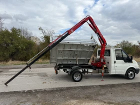 Ford Transit 3-стр самосвал с кран, снимка 4