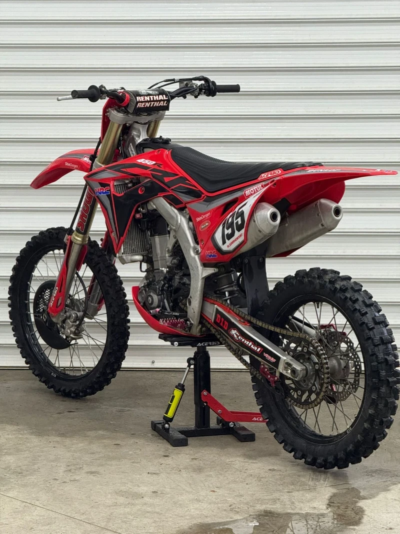 Honda Crf HRC 450R 2020г, снимка 3 - Мотоциклети и мототехника - 52885879