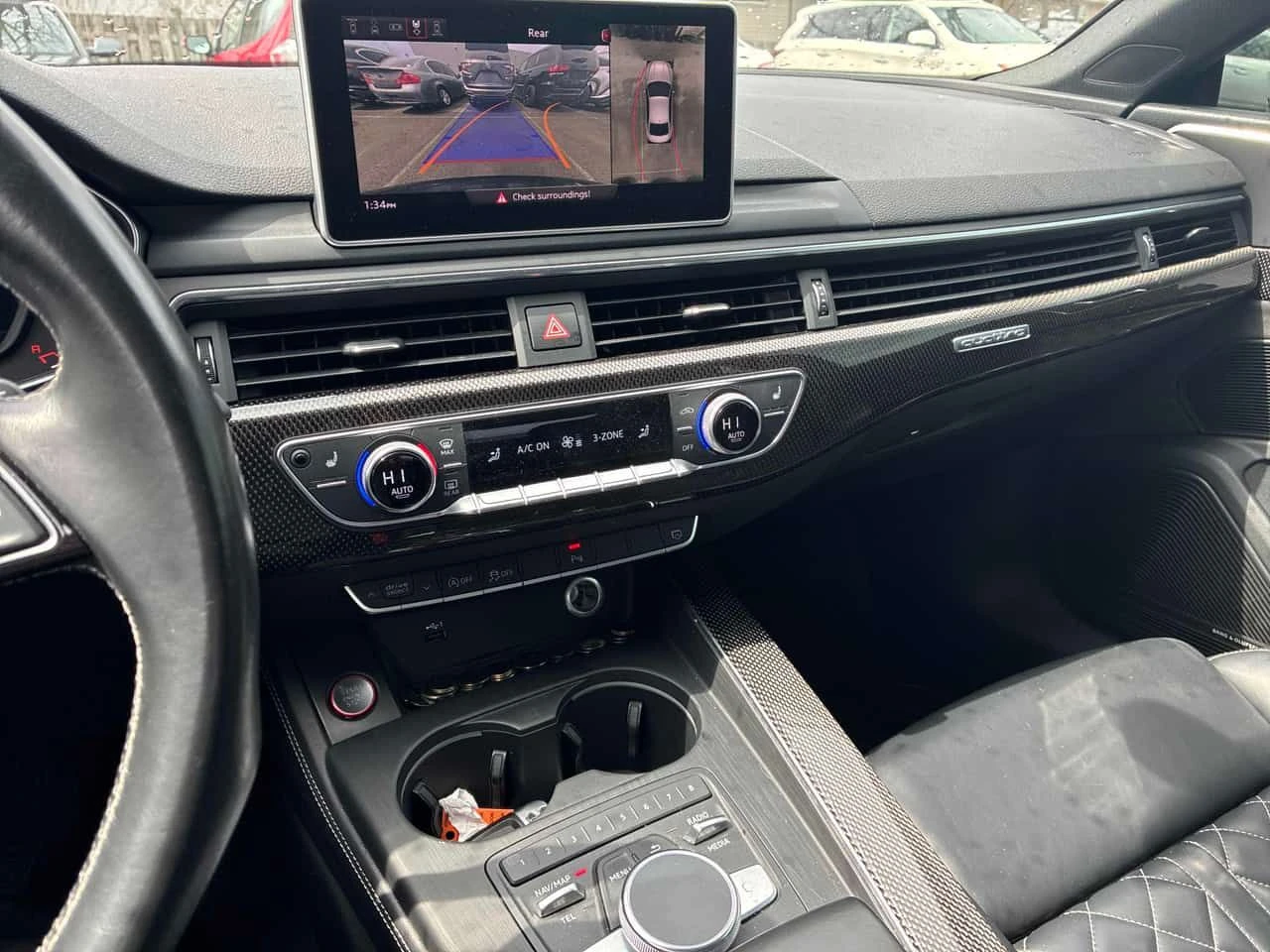 Audi S5 * Technik * ОТ ПРЕДСТАВИТЕЛСТВО* КАРБОН * B&O* 360, снимка 9 - Автомобили и джипове - 54222327