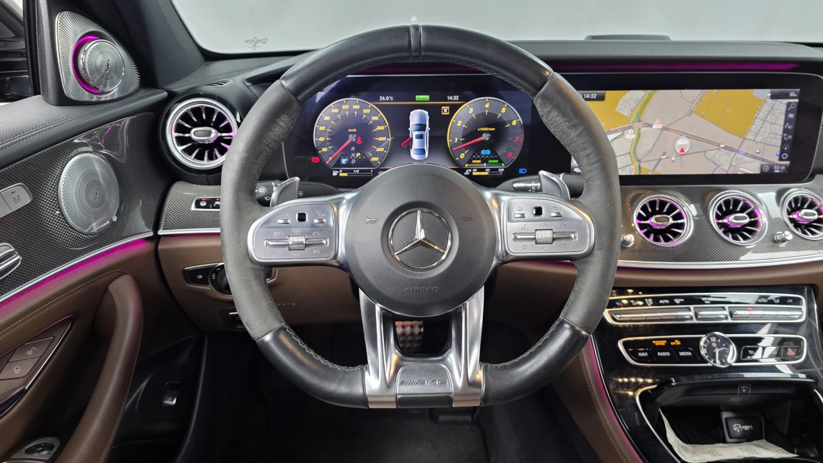 Mercedes-Benz E 53 AMG МАСАЖ* ОБДУХ* 360* HEAD-UP* FULL* КРАЙНА ЦЕНА, снимка 5 - Автомобили и джипове - 54744950