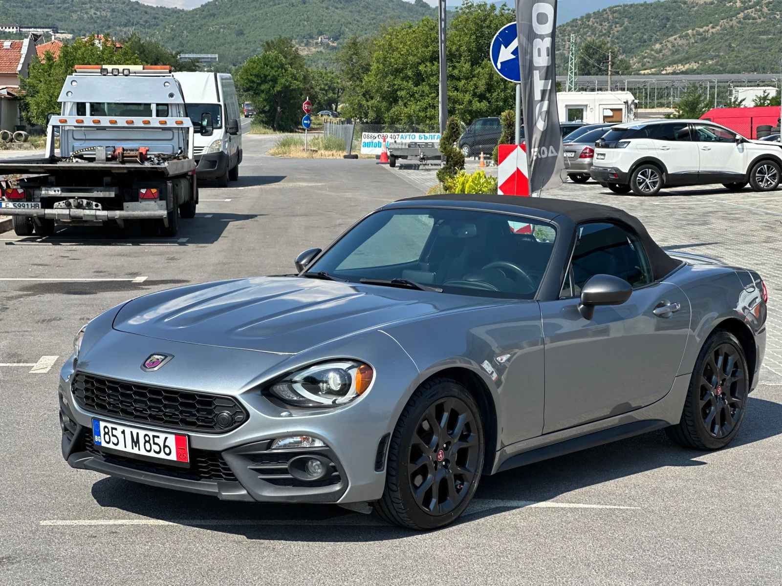 Fiat 124 1.4 TURBO-AUTOMATIC -ABARTH, снимка 7 - Автомобили и джипове - 55010374