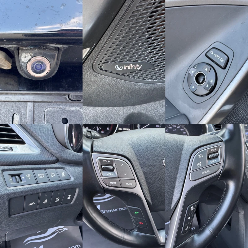Hyundai Santa fe PREMIUM-4X4-KEYLESS-GO-ПАНОРАМА-КАМЕРА-ПАМЕТ-, снимка 14 - Автомобили и джипове - 51188244